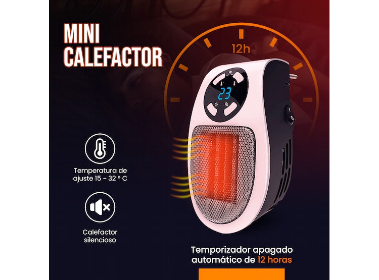 CALEFACTOR PORTATIL SMART | ENVÍO GRATIS 🔥
