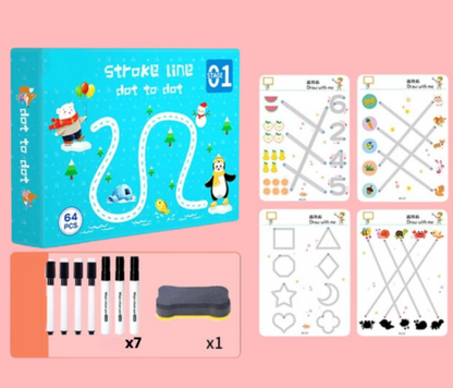 LIBRO DE TRAZOS MÁGICOS ⭐ - ENVÍO GRATIS 😲