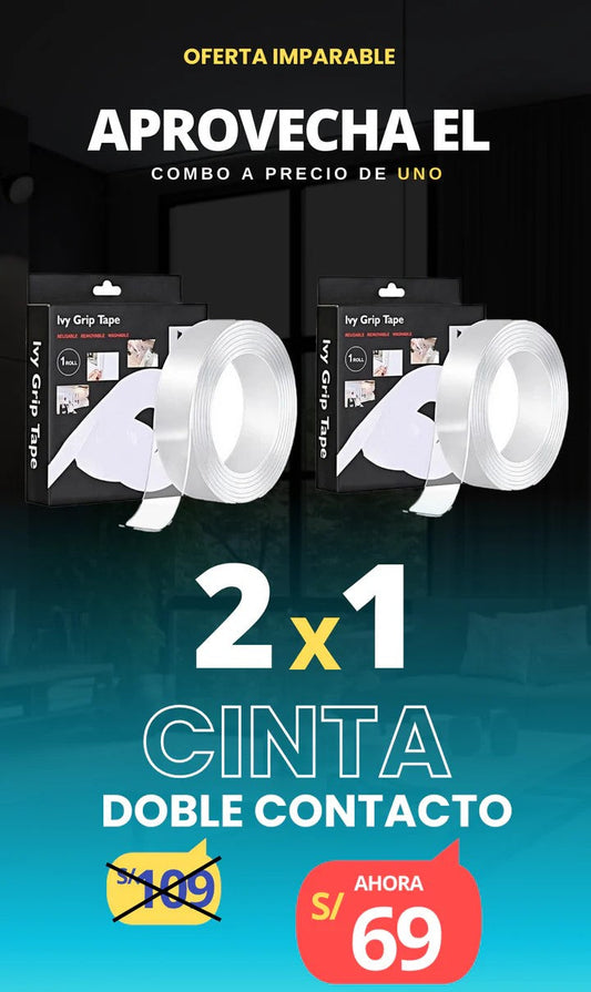 PACK CINTA DE DOBLE CONTACTO / DELIVERY GRATIS 🔥